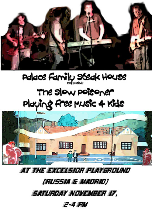 Flyer for Excelsior Playground show